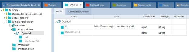 Create Tosca Test Cases - Step3