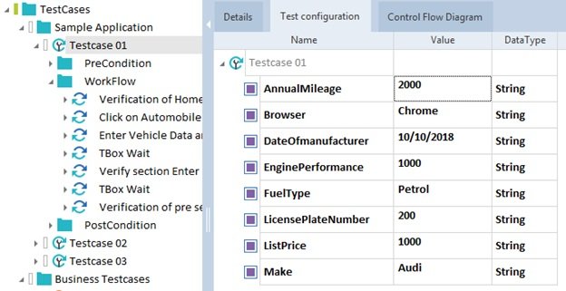 Tosca Parameters - Create TCP