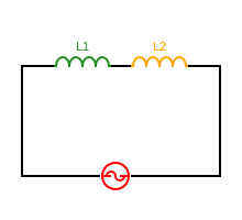 inductors in series