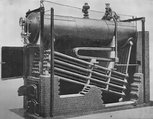 Babcock and Wilcox boiler