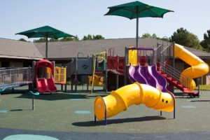 playground swing slide school k 1