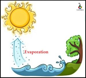 Physical Change Evaporation  
