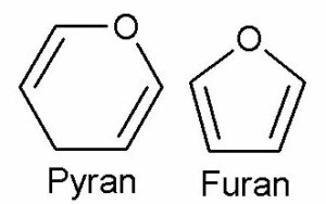 Pyran and furan