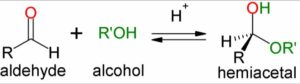 hemiacetal formation