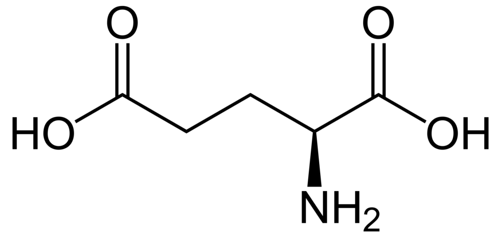 1920px L Glutaminsaure L Glutamic acid.svg