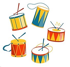 Sound Energy Examples of Drum
