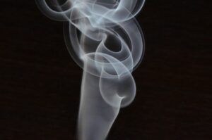 Candle smoke structure 1