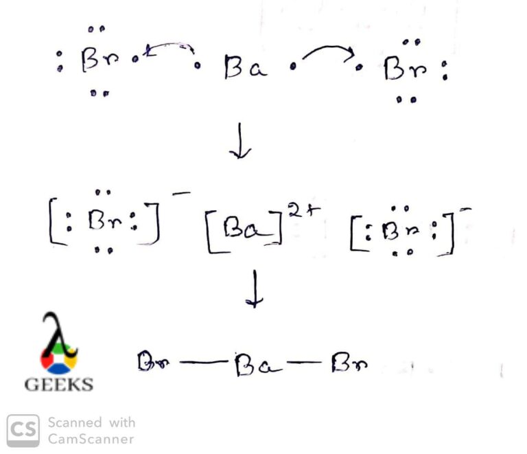 Barium Lewis Dot Structure Drawing Several Compounds And Detailed Explanations Lambda Geeks 9298