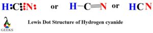 HCN lewis dot structure