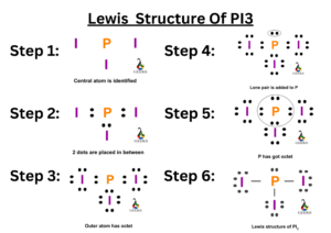 PI3 lewis structure