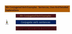 conjugated verb examples