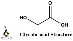 glycolic acid structure