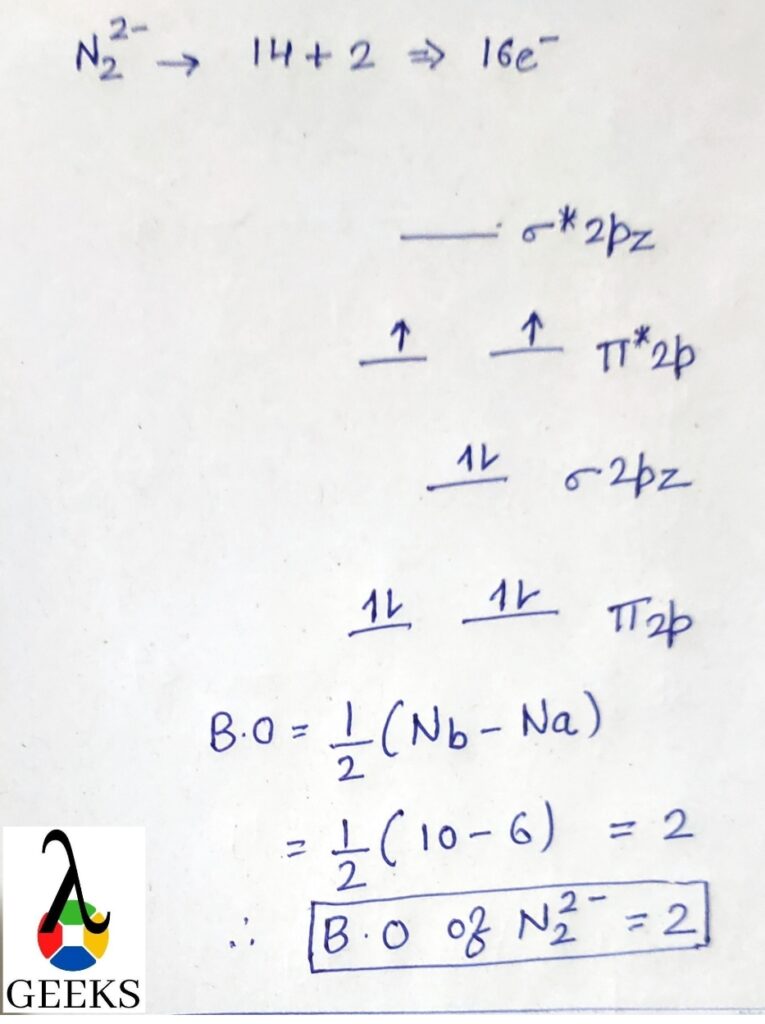 N2 Bond Order 7 Facts Beginners Should Know Lambdageeks 1877