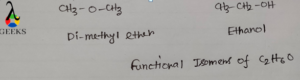 functional isomers example