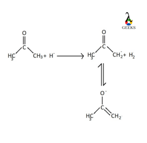 are ketones acidic