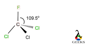 CCL3F BOND ANGLE