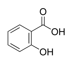 Salicylic acid chemical structure