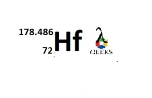 hafnium chemical properties