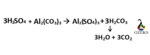 h2so4 + al2(co3)3