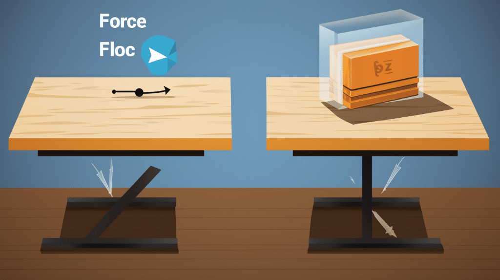 normal force between two blocks 1