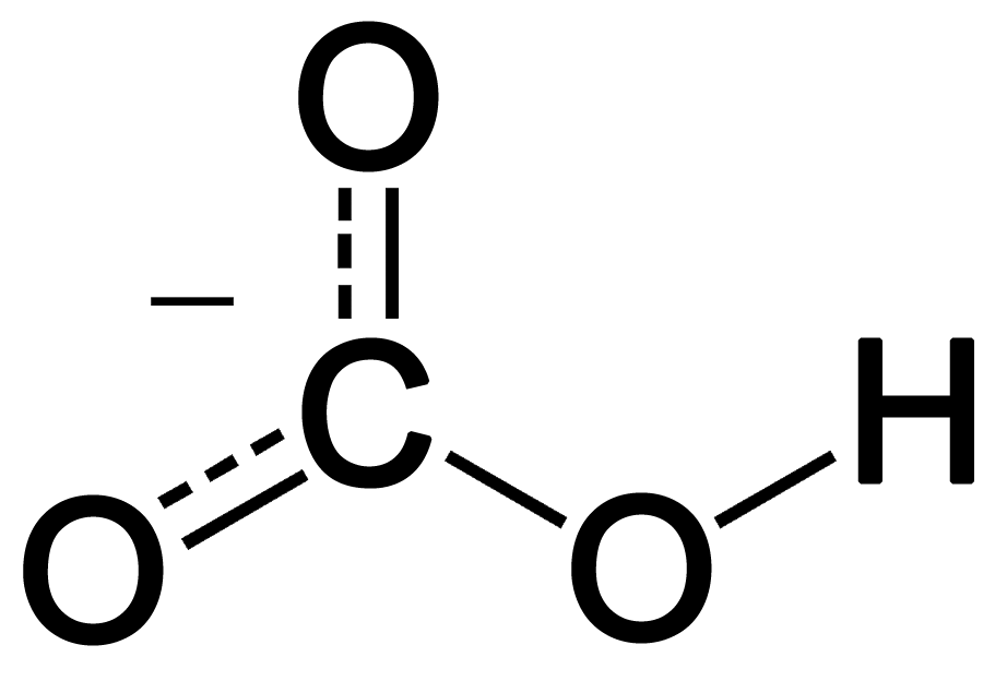 Bicarbonate resonance