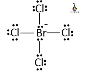 BrCl4 Lewis Structure 1 300x239 1