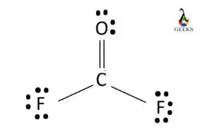 COF2 Lewis structure 300x190 1