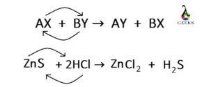 Double Displacement Reaction ZnS 2HCl 300x126 1