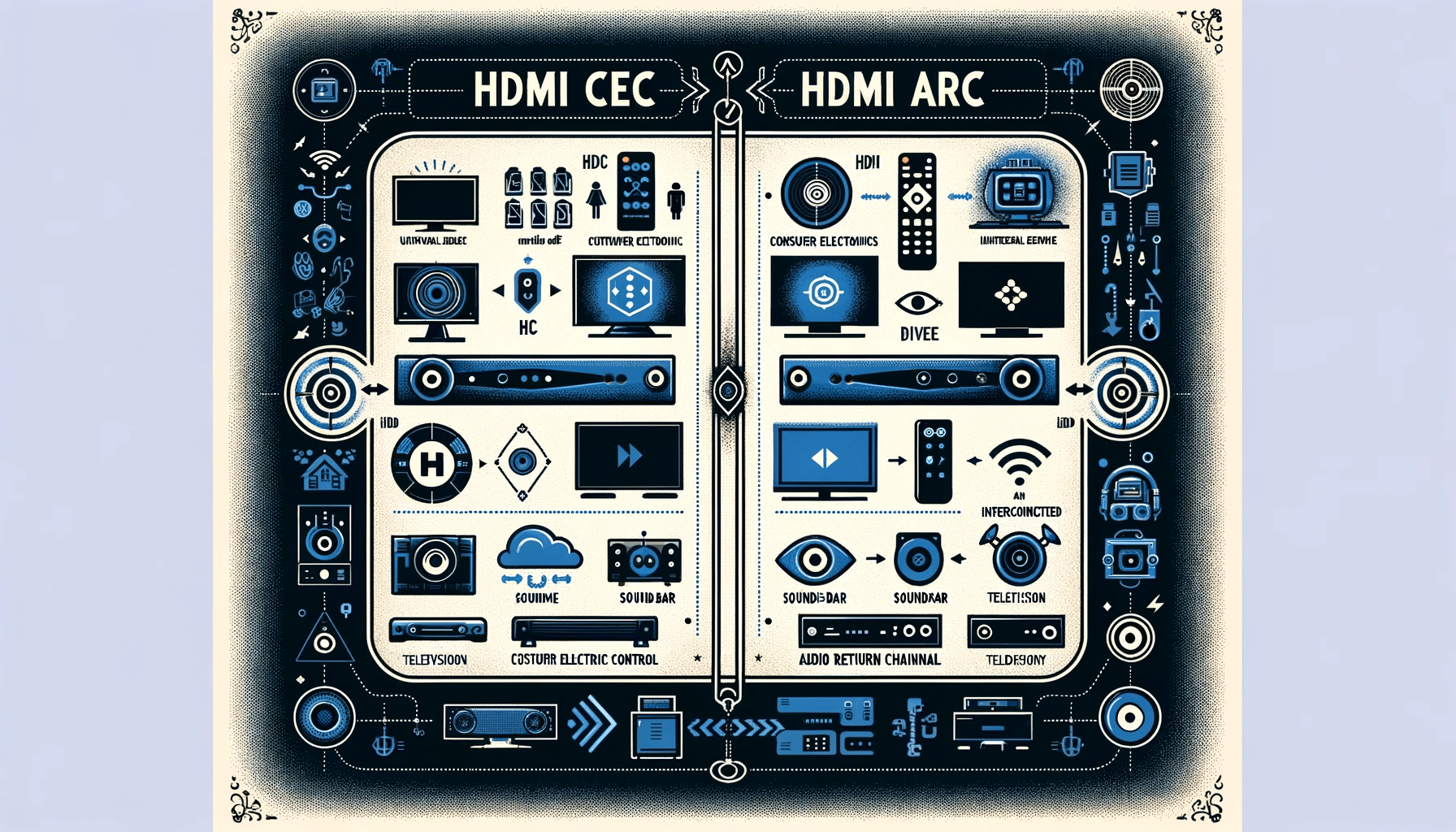 HDMI CEC vs ARC