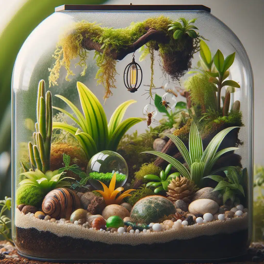 Terrariums-Closed Ecosystem