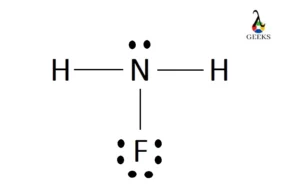 NH2F Lewis Structure 300x191 1