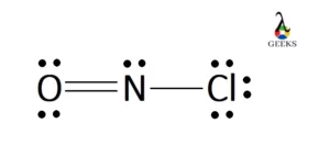 NOCl Lewis Structure 300x153 1