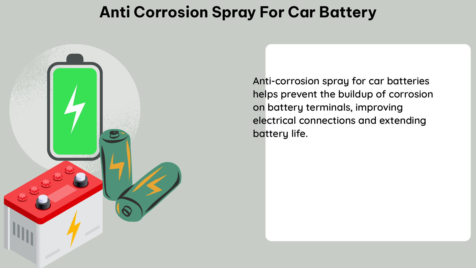 anti corrosion spray for car battery