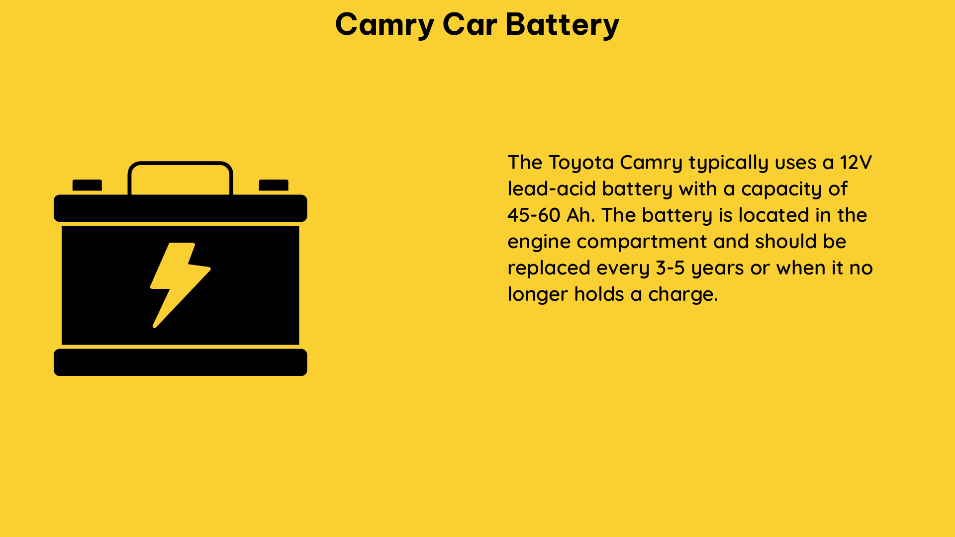 camry car battery