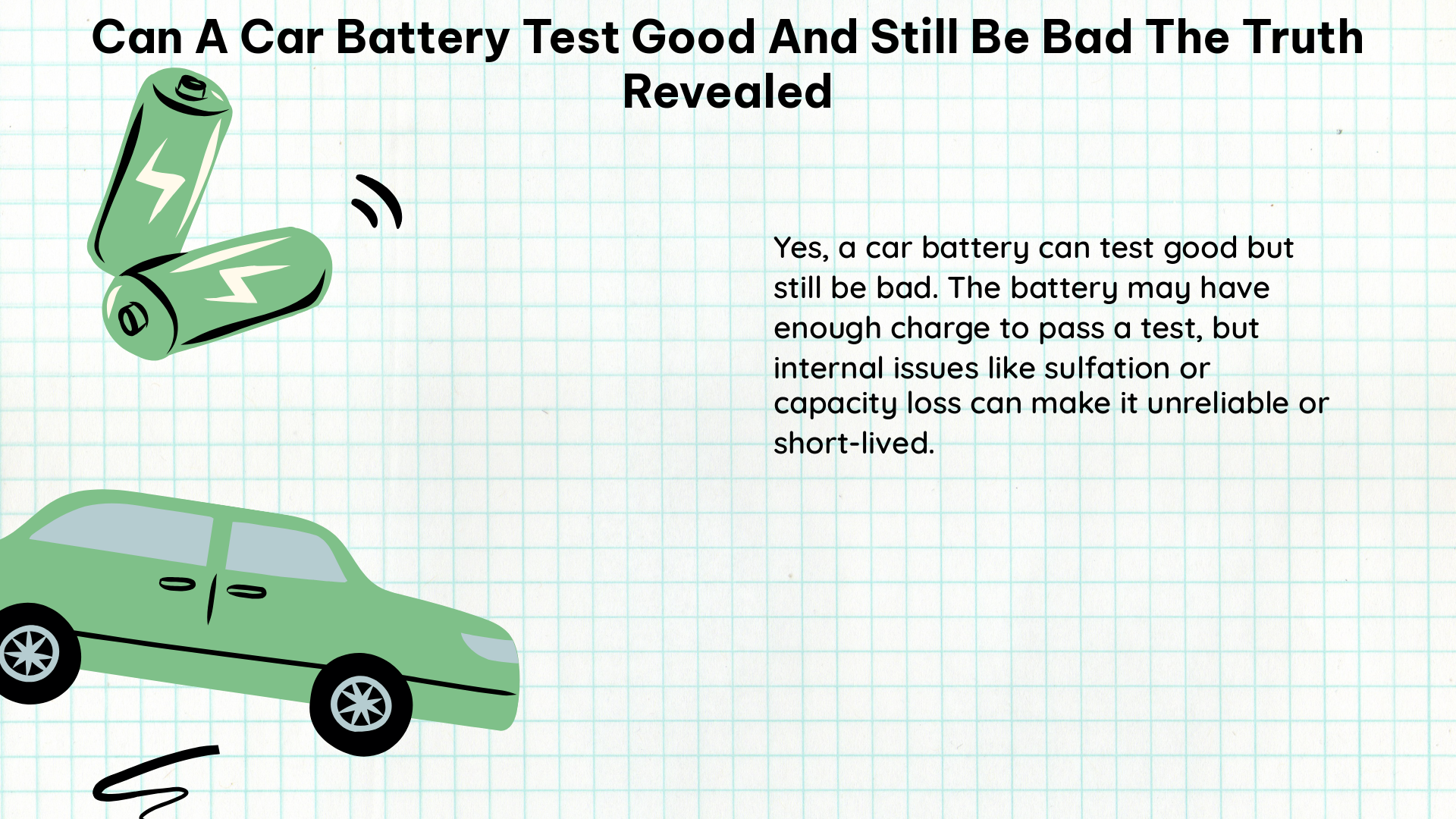 can a car battery test good and still be bad the truth revealed