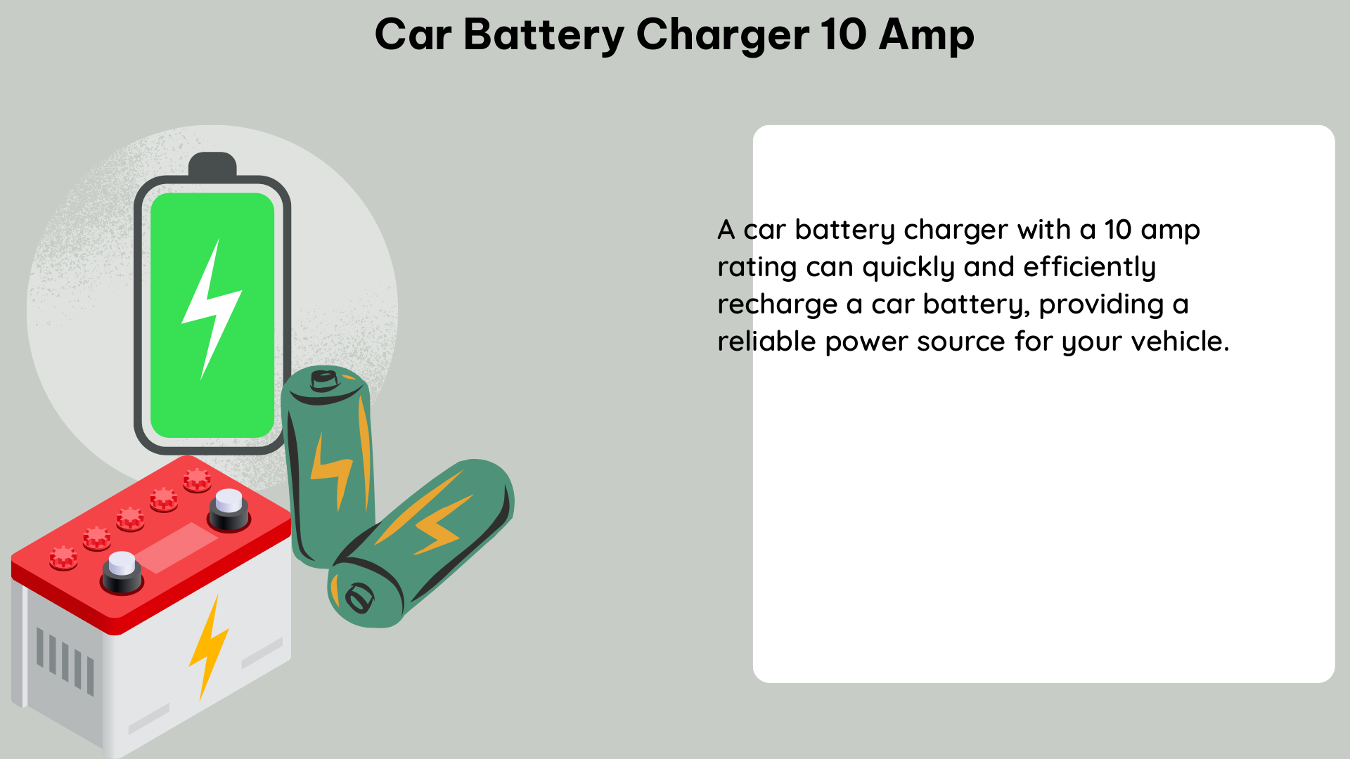 car battery charger 10 amp