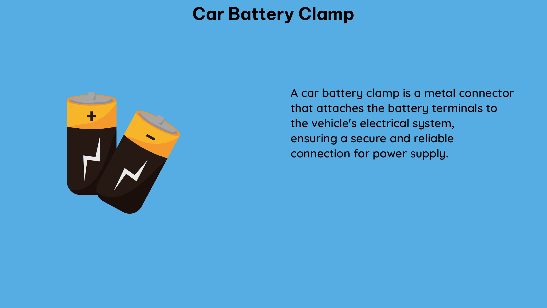 car battery clamp