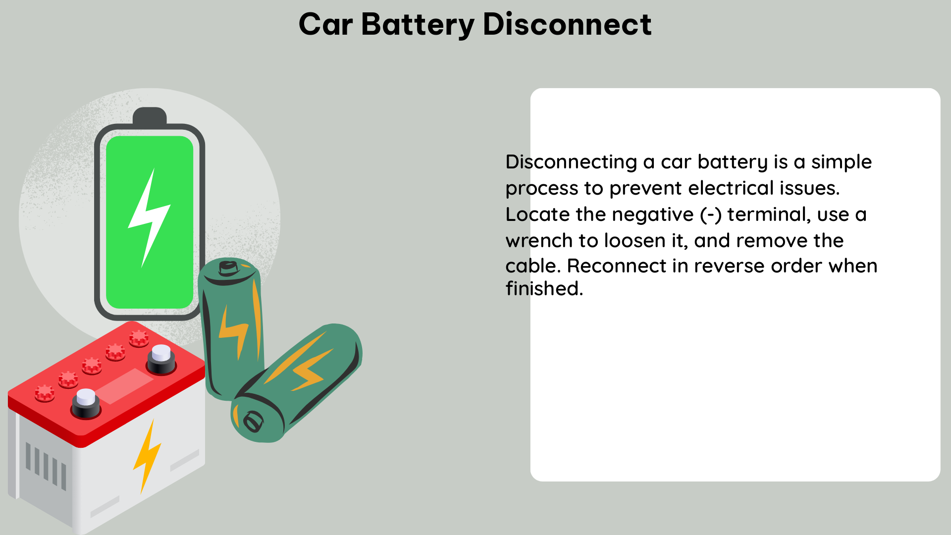 car battery disconnect