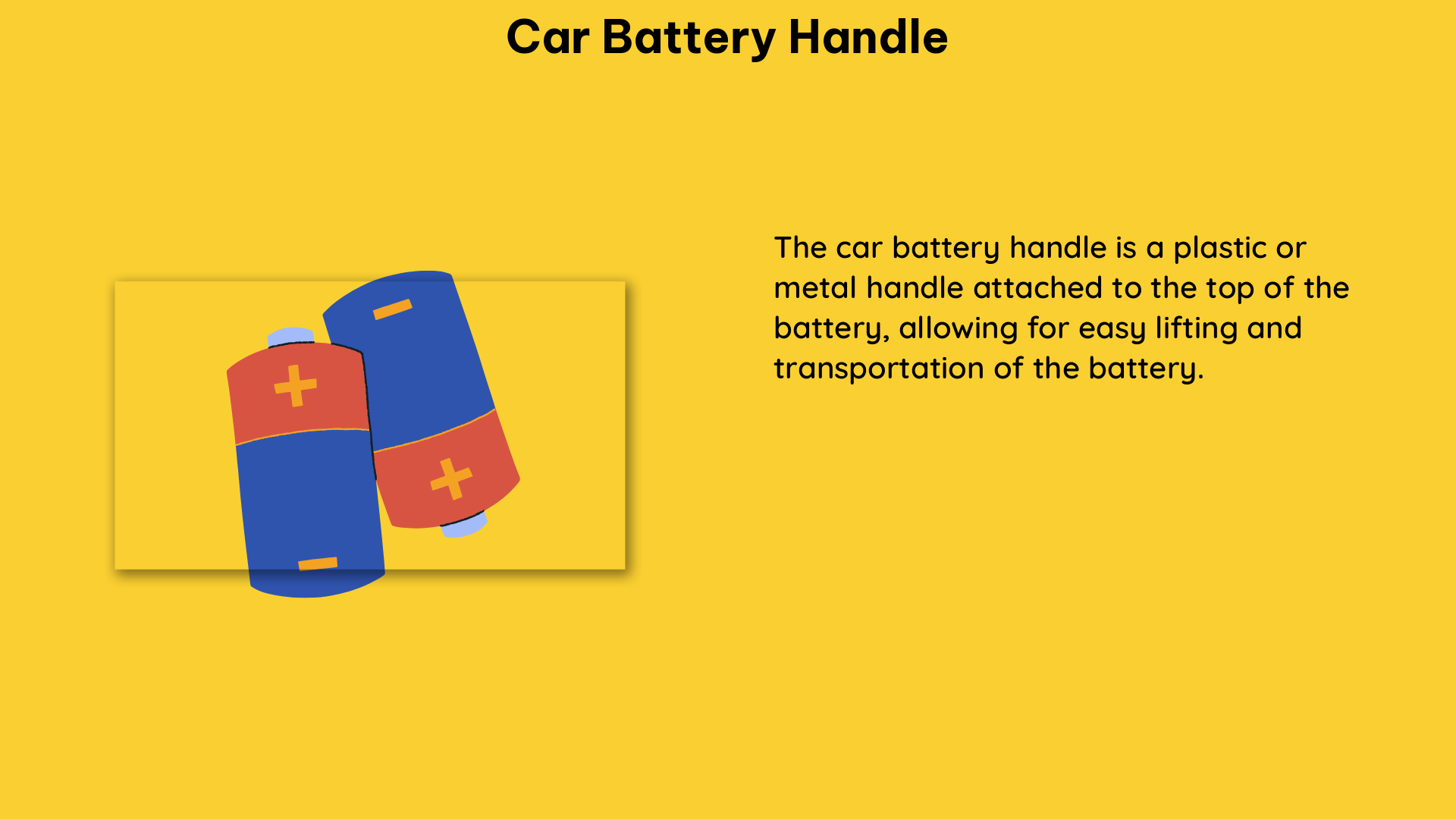 car battery handle