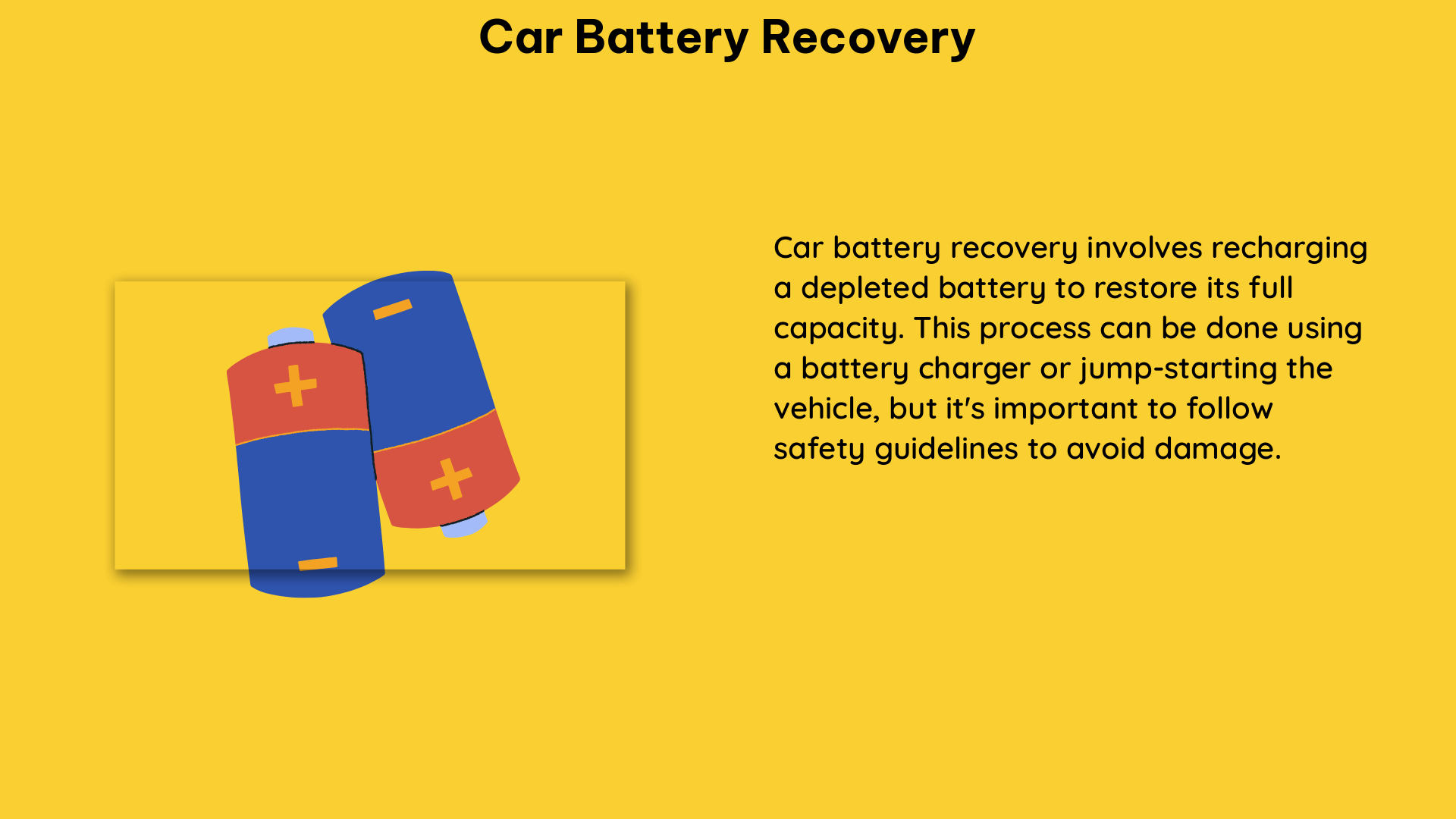 car battery recovery