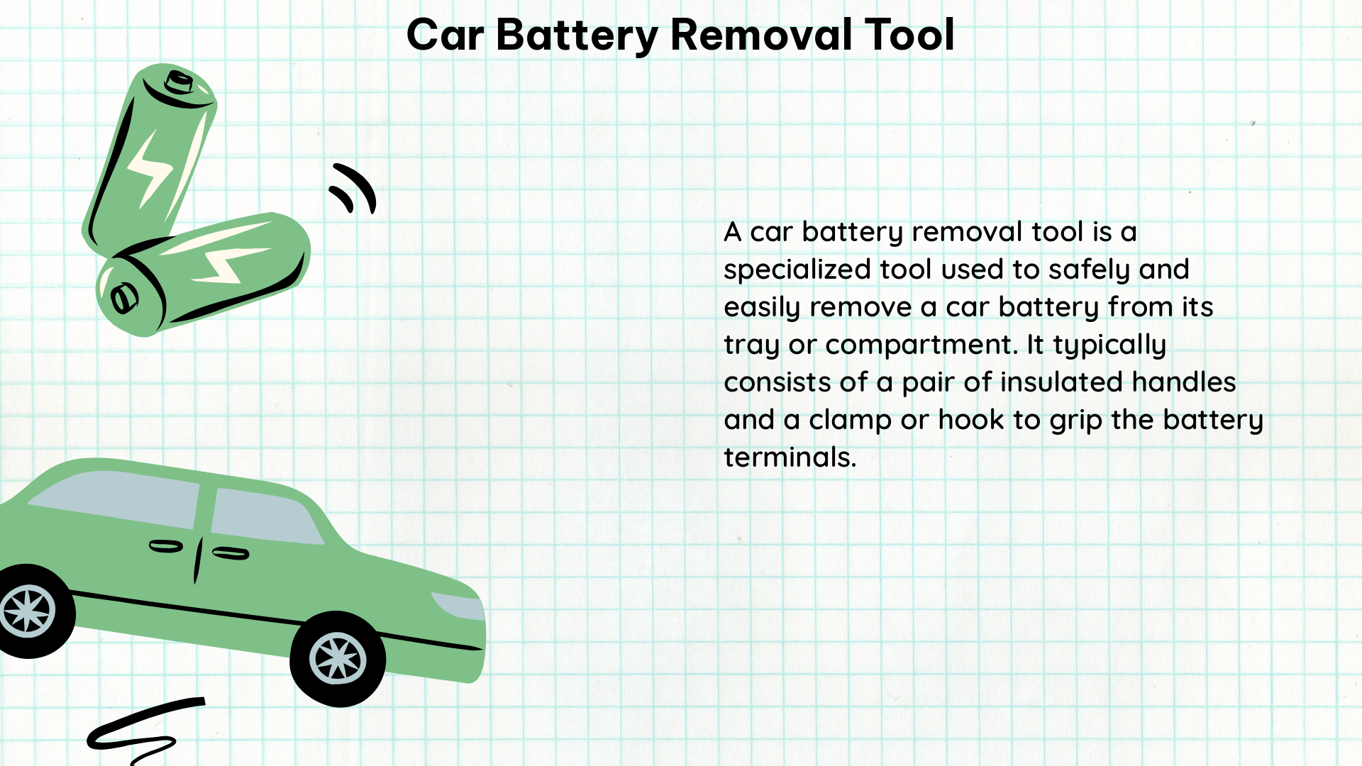 car battery removal tool