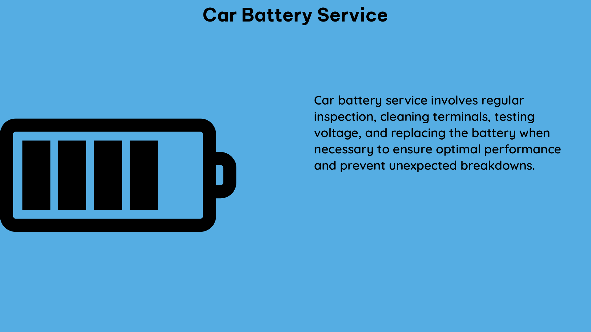 car battery service