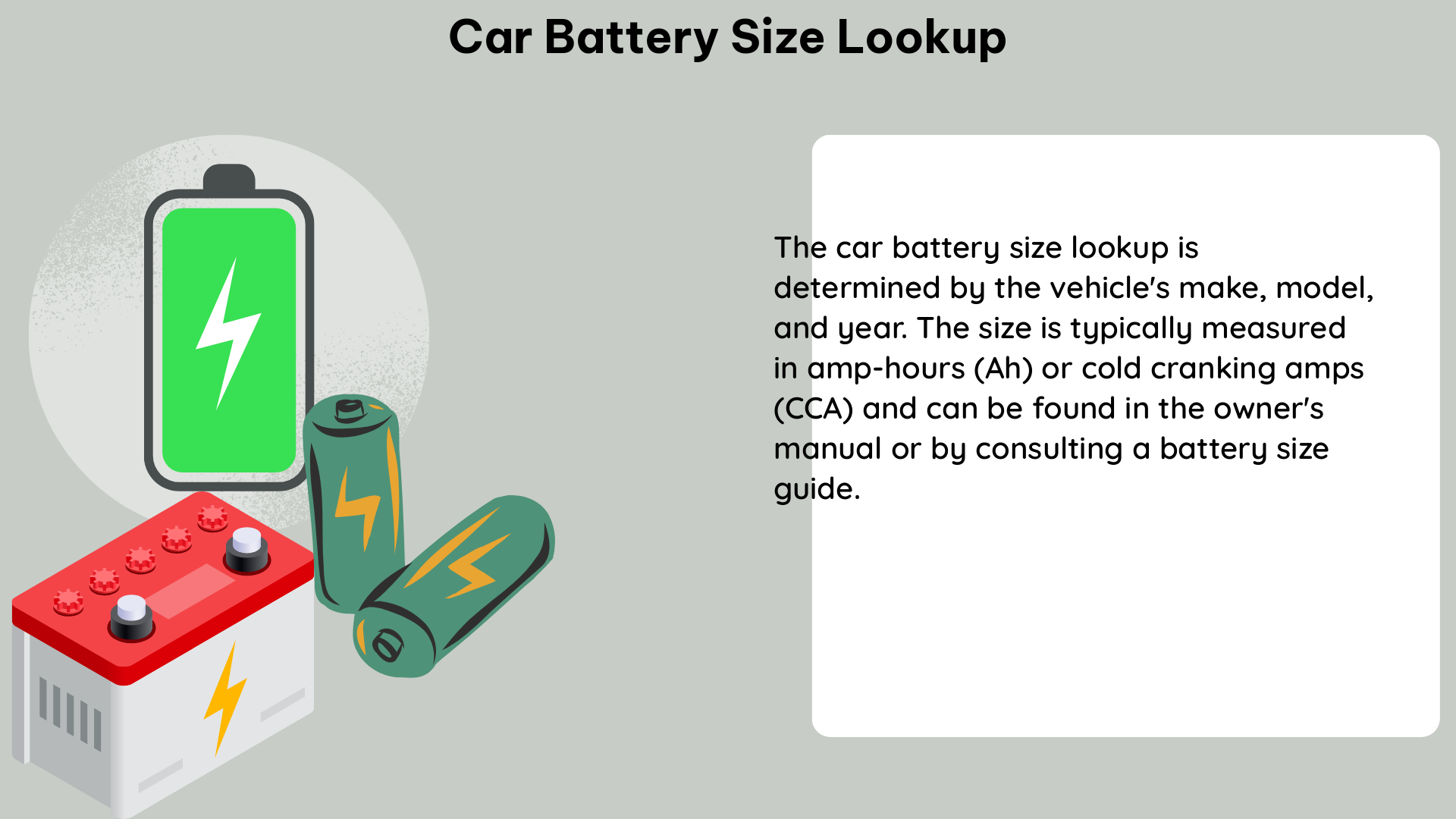 car battery size lookup