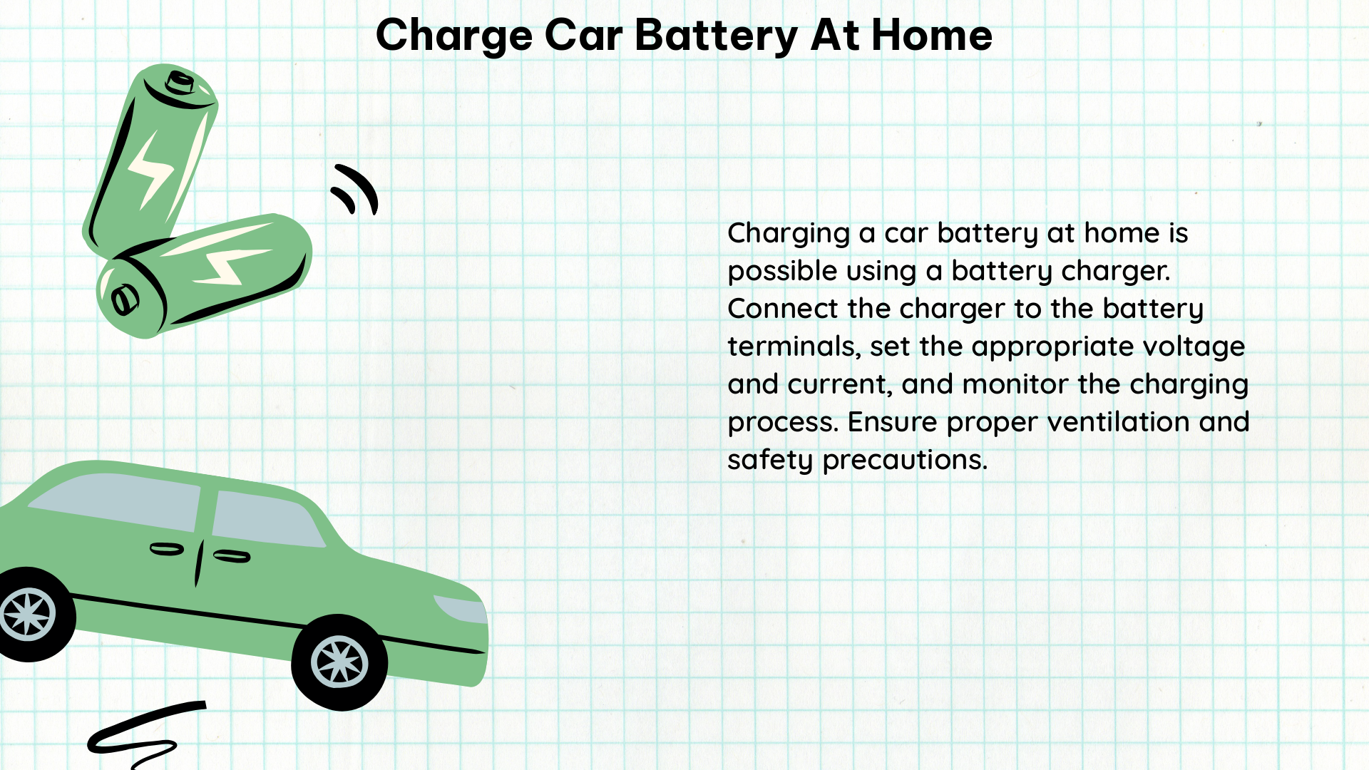 charge car battery at home