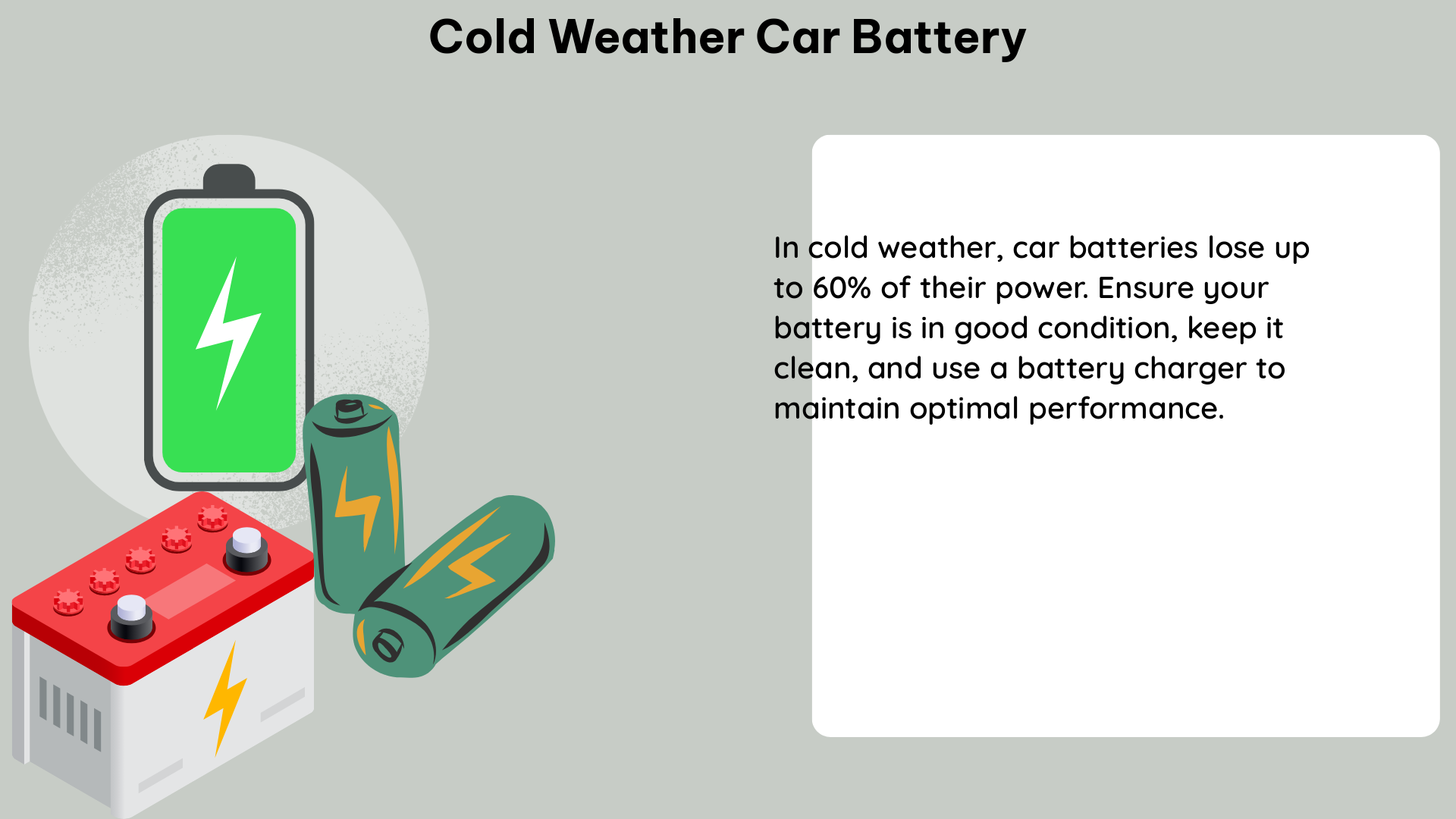 cold weather car battery