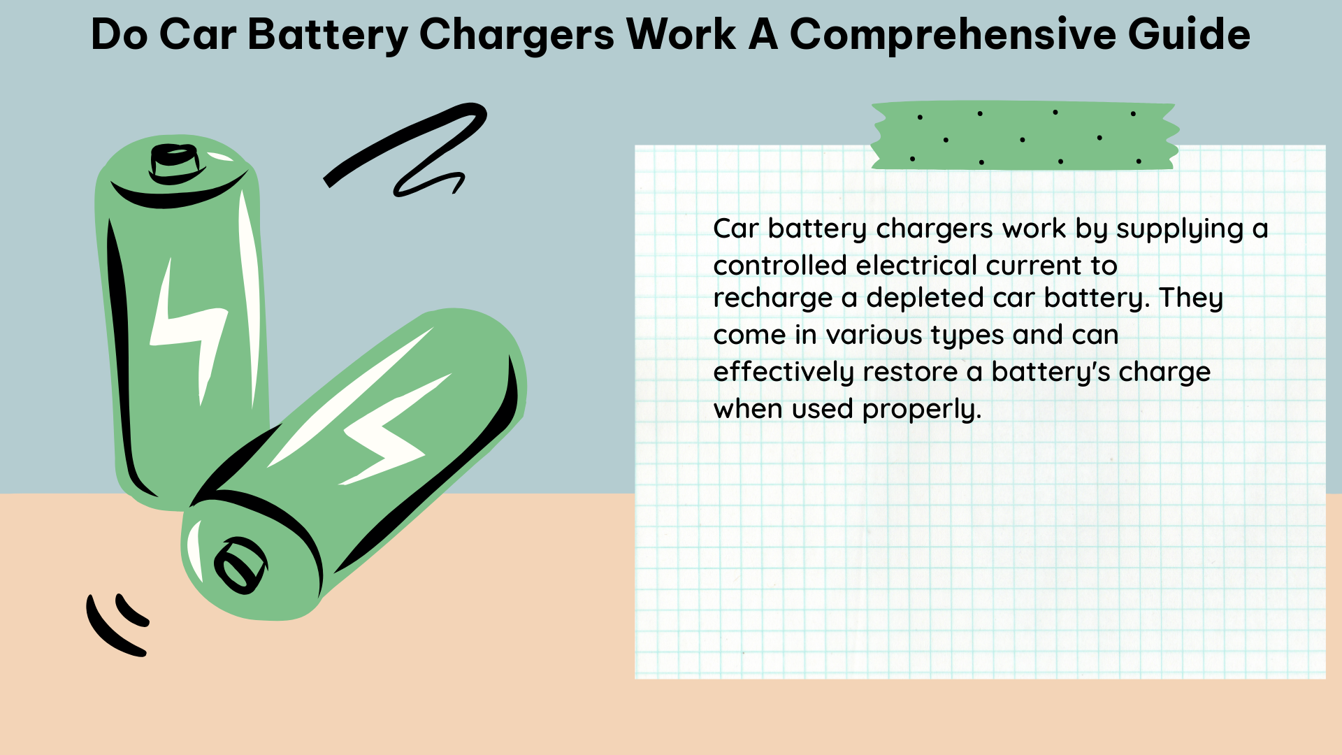 do car battery chargers work a comprehensive guide