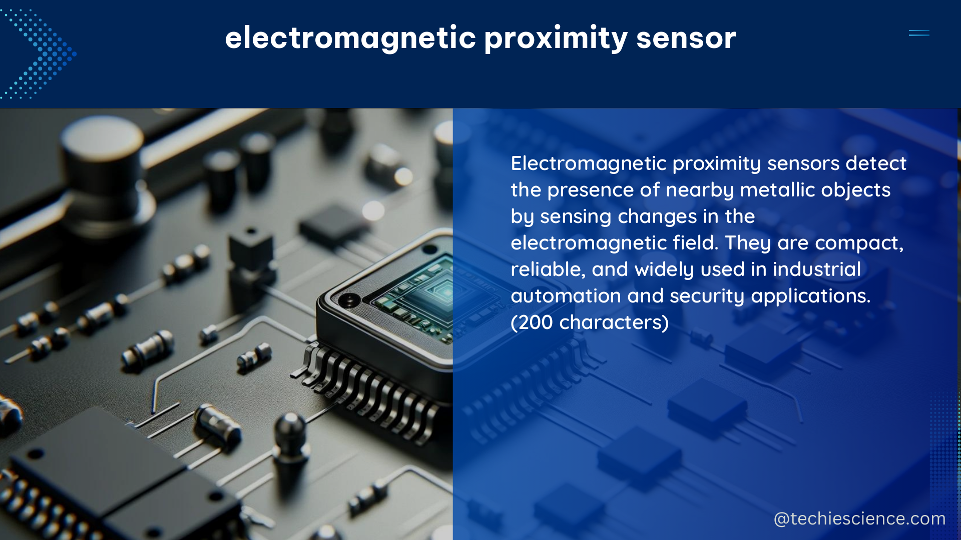 electromagnetic proximity sensor