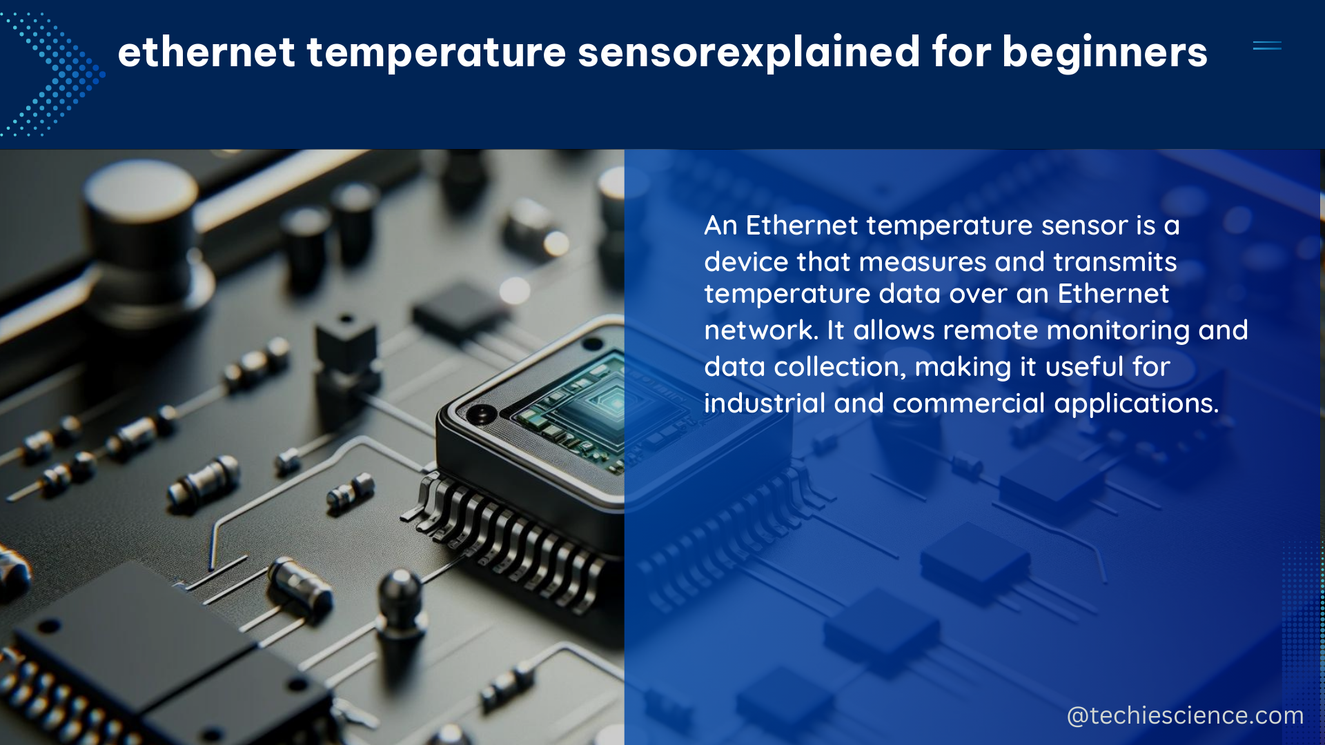 ethernet temperature sensorexplained for beginners