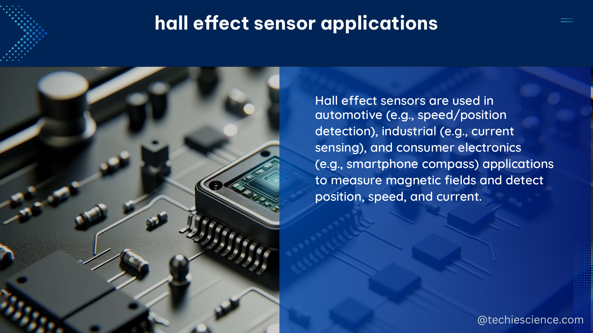 hall effect sensor applications