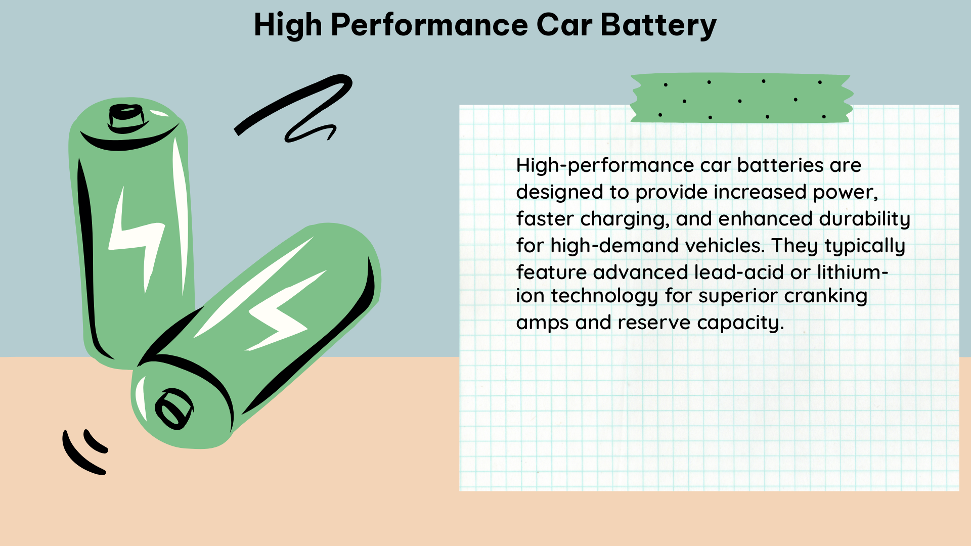 high performance car battery